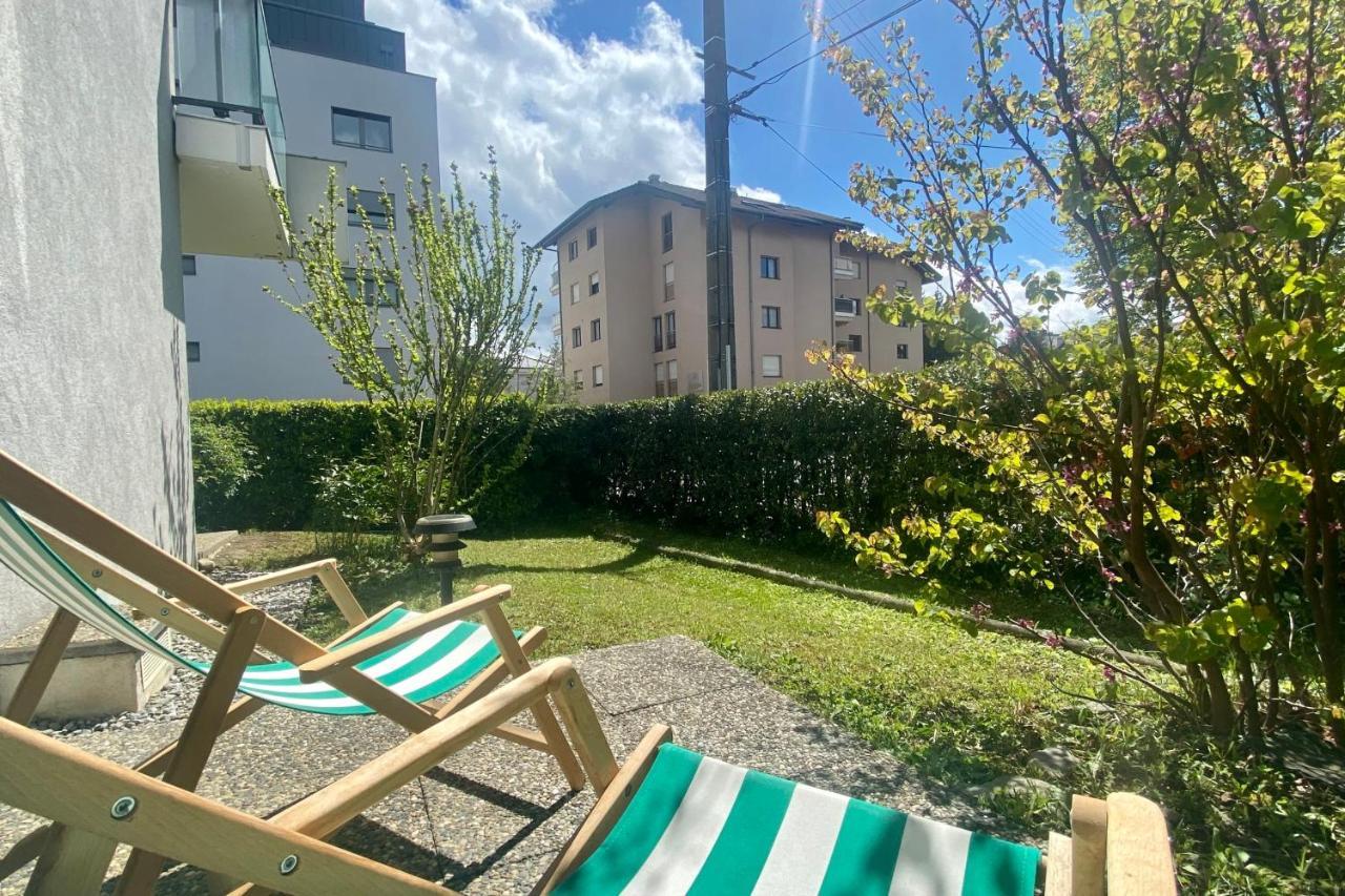 Le Gouverneur - à 5 min du Lac - Terrasse&Jardin - 2 personnes Annecy Exterior foto